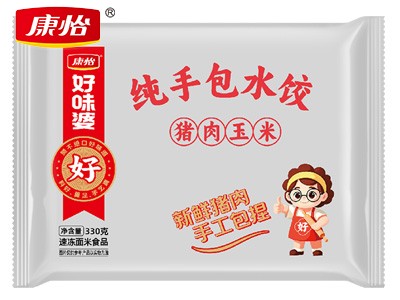 傳統(tǒng)手包水餃豬肉玉米